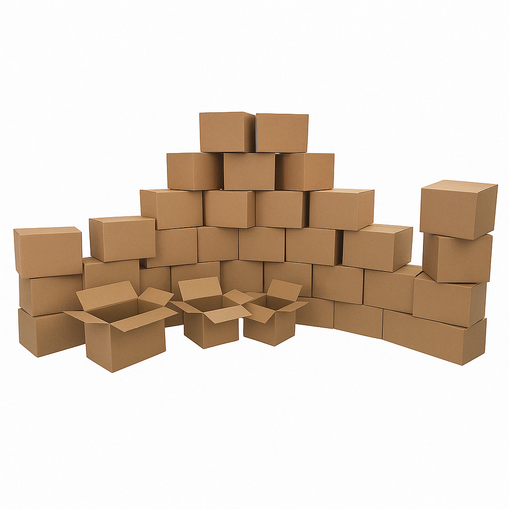 3-4 Room Economy Moving Box Kit
