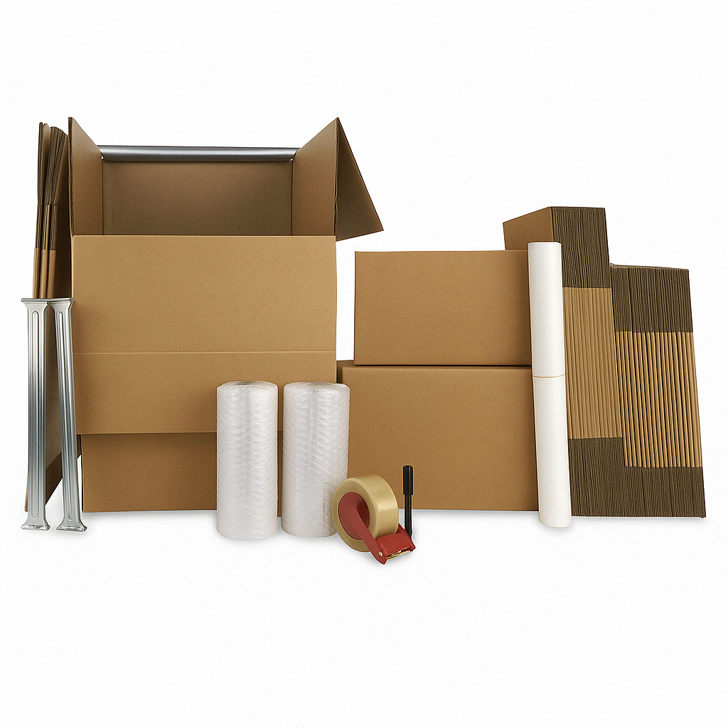 3-4 Room Wardrobe Moving Boxes Kit