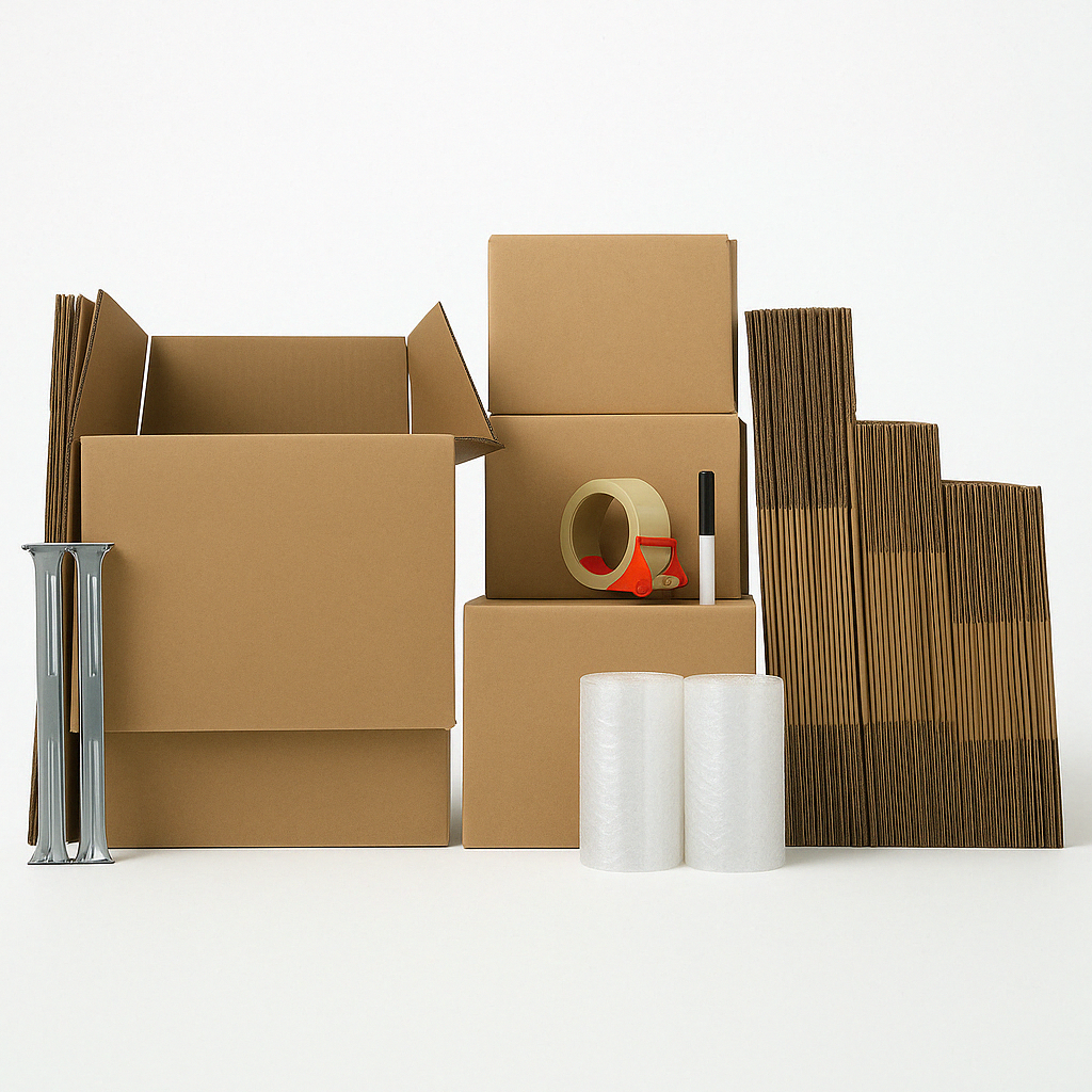 4-5 Room Wardrobe Moving Boxes Kit