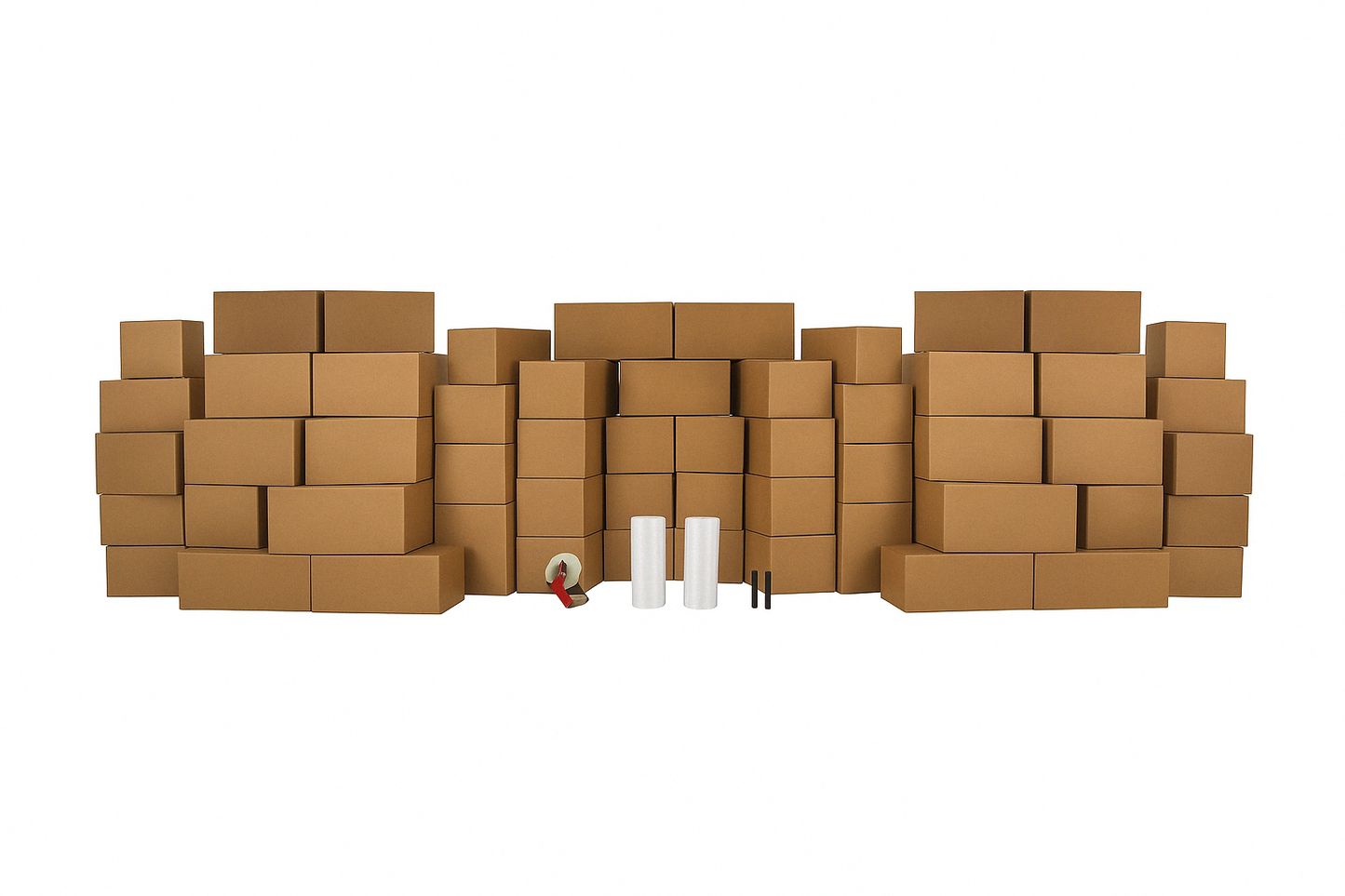 8- 9 Room Basic Moving Boxes Kit