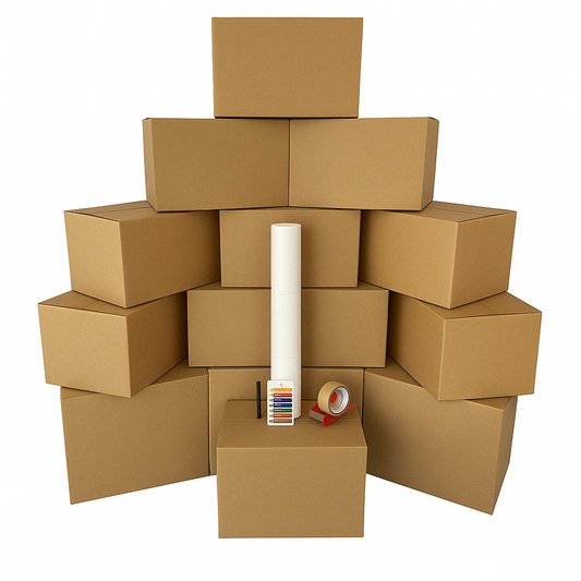 1-2 Room Bigger Boxes Moving Kit
