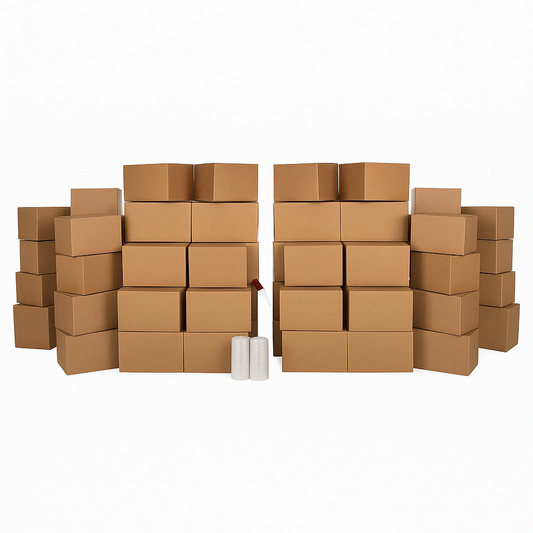 4-5 Room Basic Moving Boxes Kit